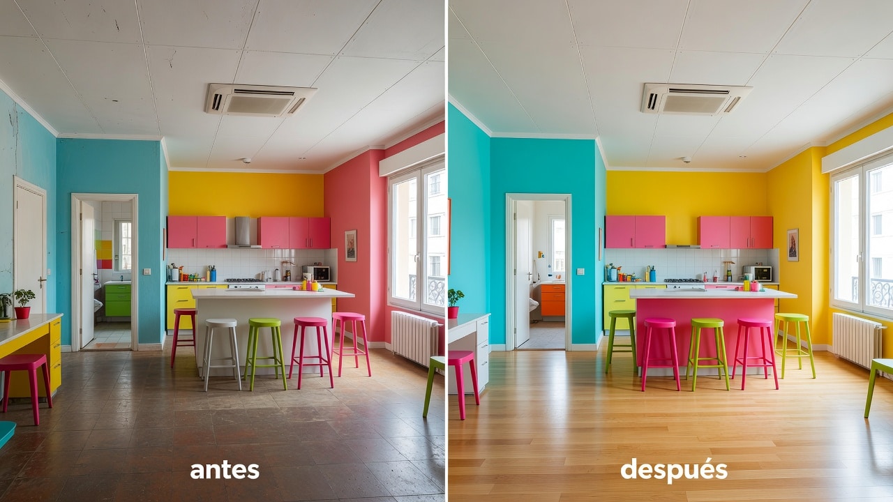 Reforma integral Madrid: pisazo antiguo a moderno loft
