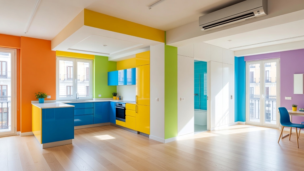 Reforma integral Madrid: piso antiguo transformado en loft moderno